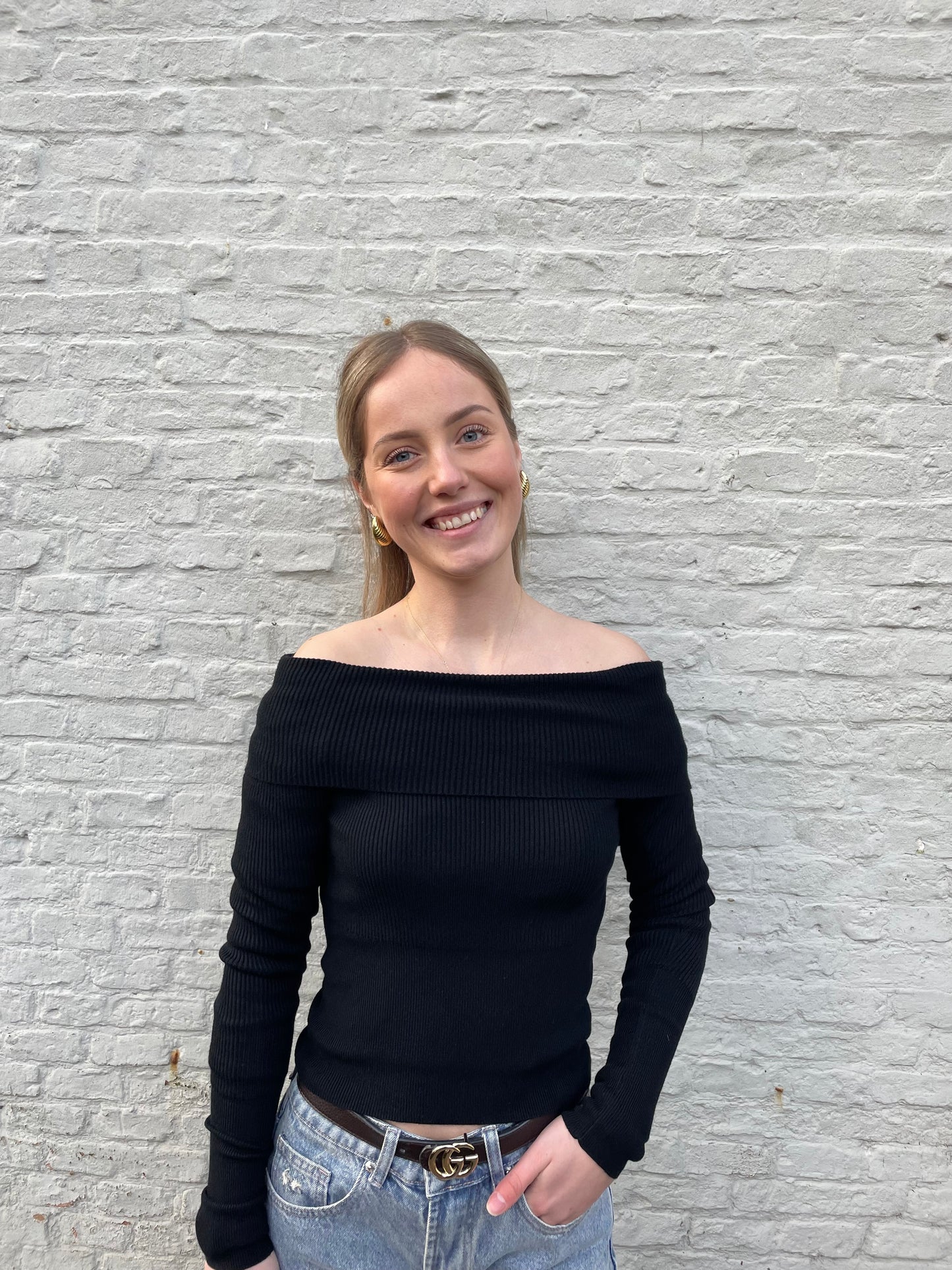 Celine Top Zwart