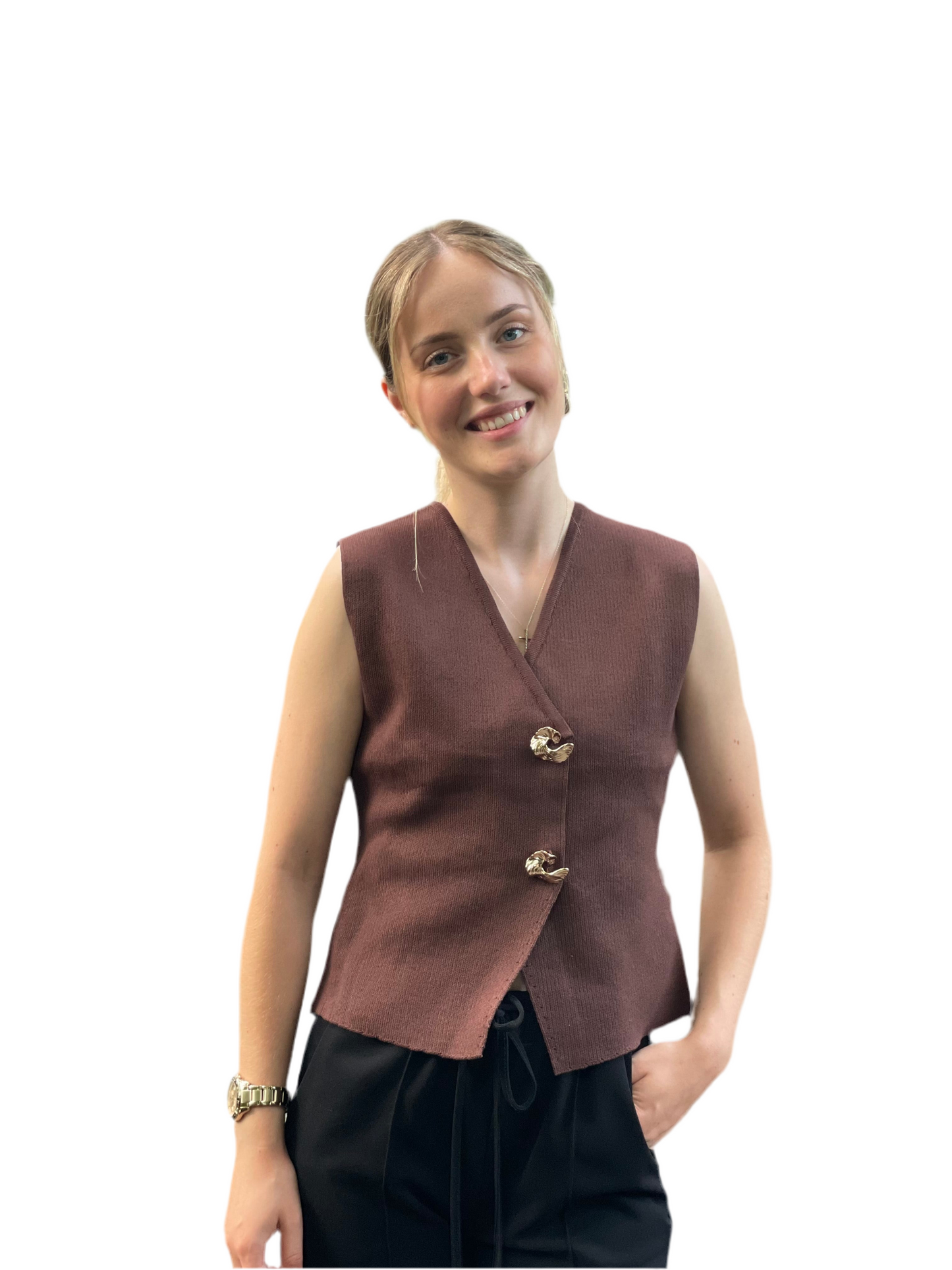 Nova Gilet Bruin