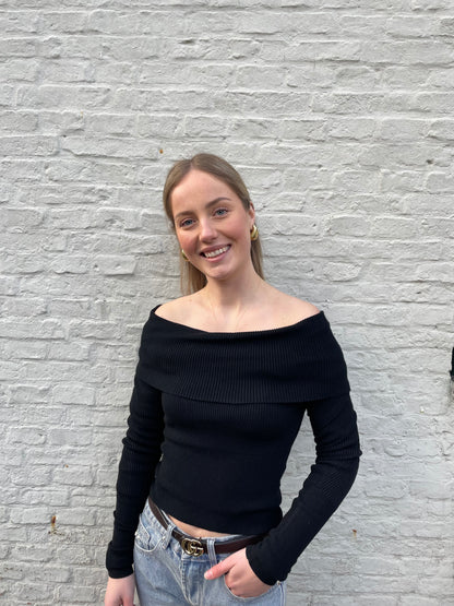 Celine Top Zwart